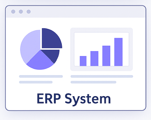 ERP dashboard